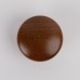 Knob Style A 40mm iroko lacquered wooden knob